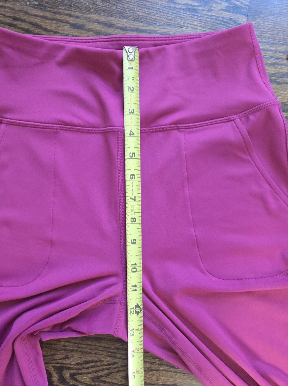 Isabella Activewear Set Fuchsia Zip-Front Ruffle Back Peplum Jacket NWT - Picture 11 of 14